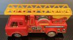 Vintage Blik + plastic brandweer auto #1573,wagen Yone,Japan, Ophalen
