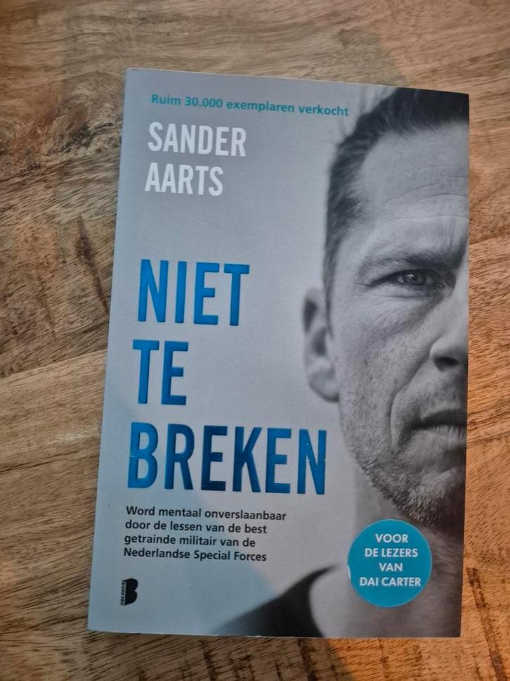 Sander Aarts - Niet te breken, Boeken, Overige Boeken, Zo goed als nieuw, Ophalen of Verzenden