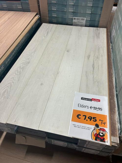 Laminaat Iceberg Oak - 28,86 m2, Huis en Inrichting, Stoffering | Vloerbedekking, Nieuw, Laminaat, Ophalen