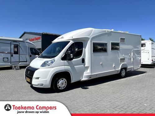 Roller Team Granduca Garage P/Dwarsbed/2010/2xAirco/Euro-4, Caravans en Kamperen, Campers, Bedrijf, Half-integraal, tot en met 4