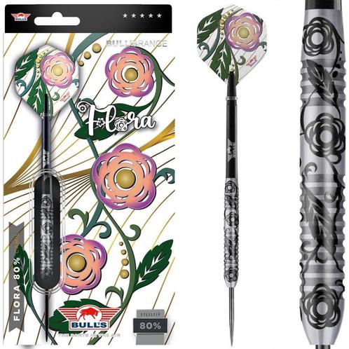 Bull's Flora camil - 80% dartpijlen, Sport en Fitness, Darts, Nieuw, Pijlen, Ophalen of Verzenden