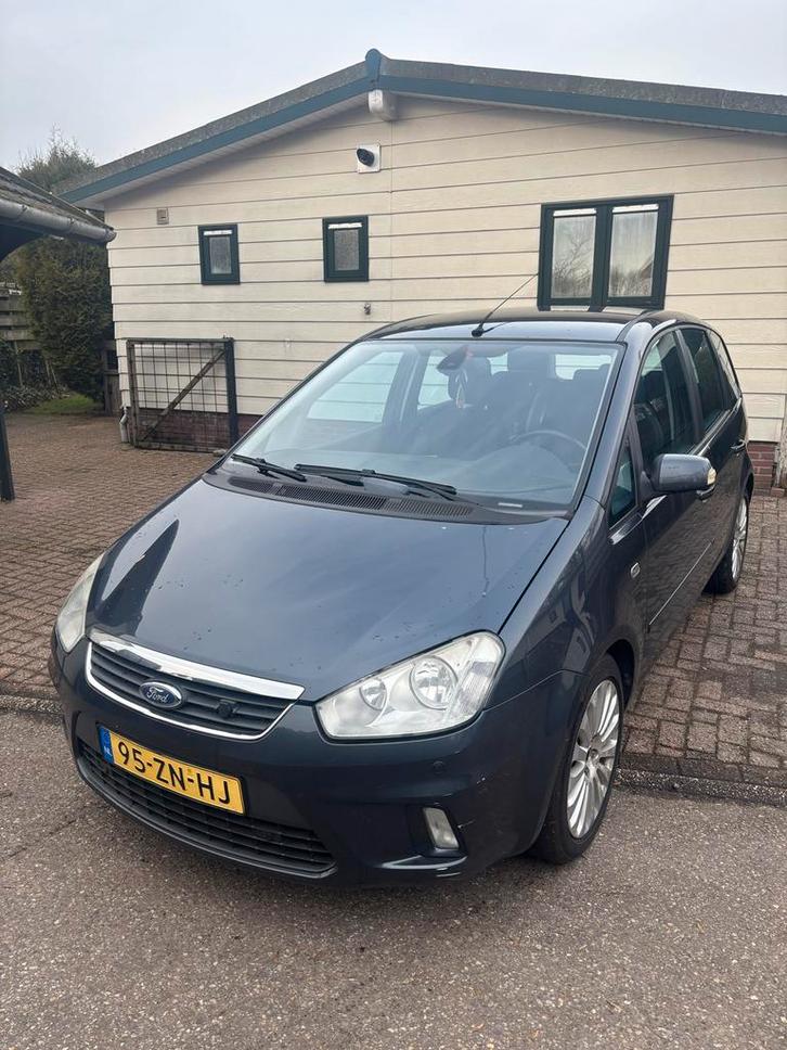 Ford C-Max 1.8 92KW 2008 Grijs, Auto's, Ford, Particulier, C-Max, Benzine, C, MPV, Handgeschakeld, Origineel Nederlands, Zilver of Grijs