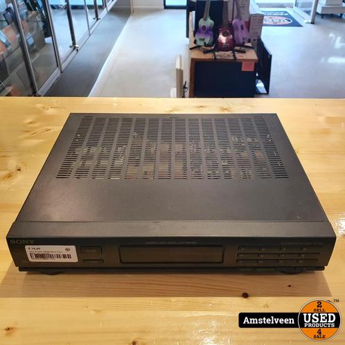 Sony ST-D50L FM/AM Stereo Tuner Black | incl. Garantie, Audio, Tv en Foto, Tuners, Gebruikt