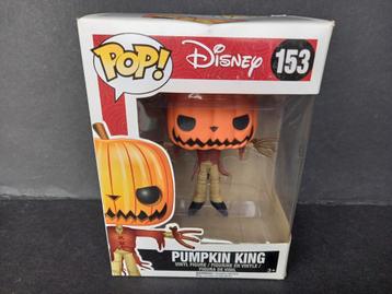 Funko Pop Pop! 153 Pumpkin King Nightmare before Christmas  beschikbaar voor biedingen