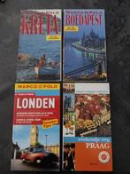 4 reisgidsen Boedapest, Londen, Praag en Kreta, Ophalen of Verzenden, Zo goed als nieuw, Europa, Marco Polo