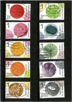 microbiologie, Postzegels en Munten, Postzegels | Nederland, Ophalen of Verzenden, Na 1940, Gestempeld