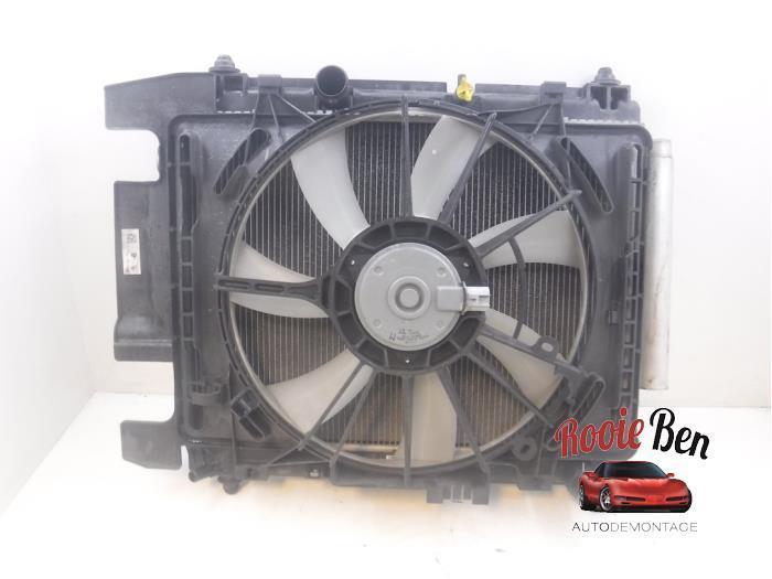 Koelerset van een Toyota Yaris, Auto-onderdelen, Airco en Verwarming, Toyota, Gebruikt, 3 maanden garantie, Ophalen of Verzenden