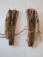 Set van 2 ongebruikte electrische wissels, Overige merken, Gelijkstroom, Rails, Ophalen of Verzenden