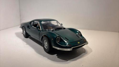 Ferrari dino 246 gt green anson 1.18, Hobby en Vrije tijd, Modelauto's | 1:18, Zo goed als nieuw, Anson, Ophalen of Verzenden