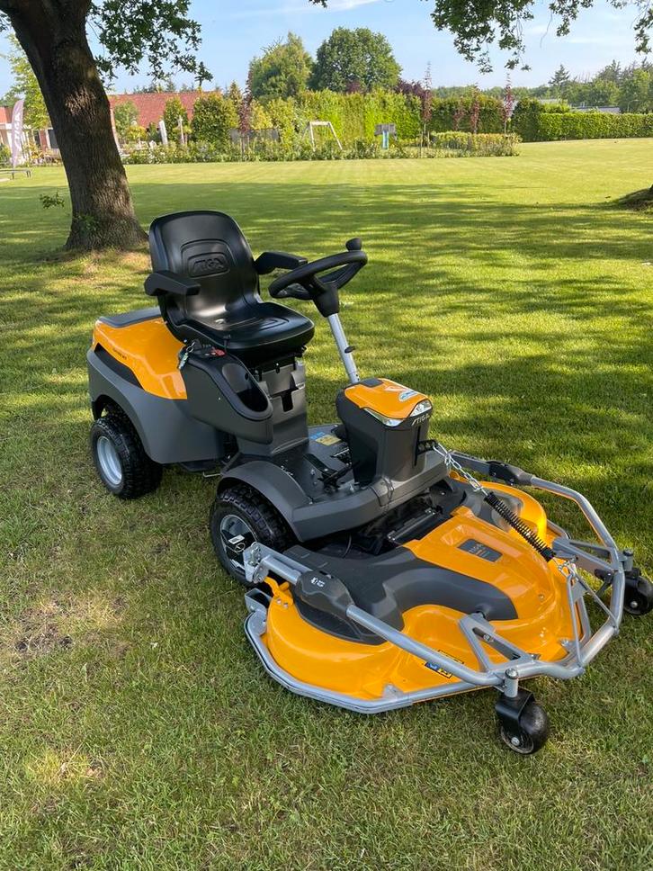 Stiga Park 900WX, Tuin en Terras, Zitmaaiers, Nieuw, 120 cm of meer, Elektrische starter, Mulchfunctie, Ophalen of Verzenden