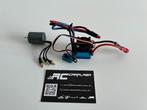 Brushless 1/18 1/14 motor + ESC regelaar rc auto