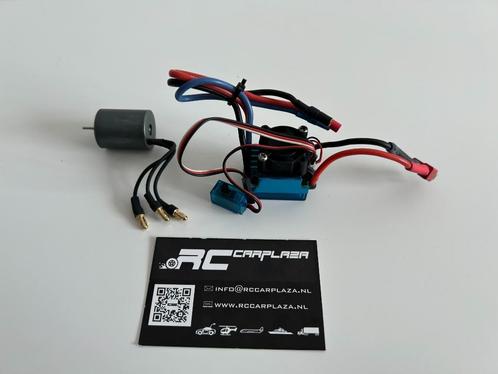 Brushless 1/18 1/14 motor + ESC regelaar rc auto, Hobby en Vrije tijd, Modelbouw | Radiografisch | Auto's, Gebruikt, Onderdeel