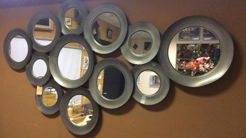 Light and living Spiegel cielo cirkels 130 x 72 cm, Huis en Inrichting, Woonaccessoires | Spiegels, Zo goed als nieuw, 100 tot 150 cm