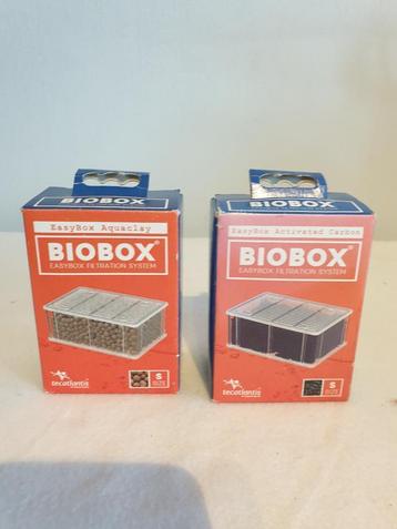 2 filters voor aquarium Biobox  maat Small beschikbaar voor biedingen