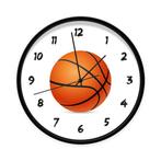 Kinderklok Wandklok Basketbal Dutch Sprinkles, Info@dutchsprinkles.nl, Ophalen of Verzenden, Dutch Sprinkles, Klok