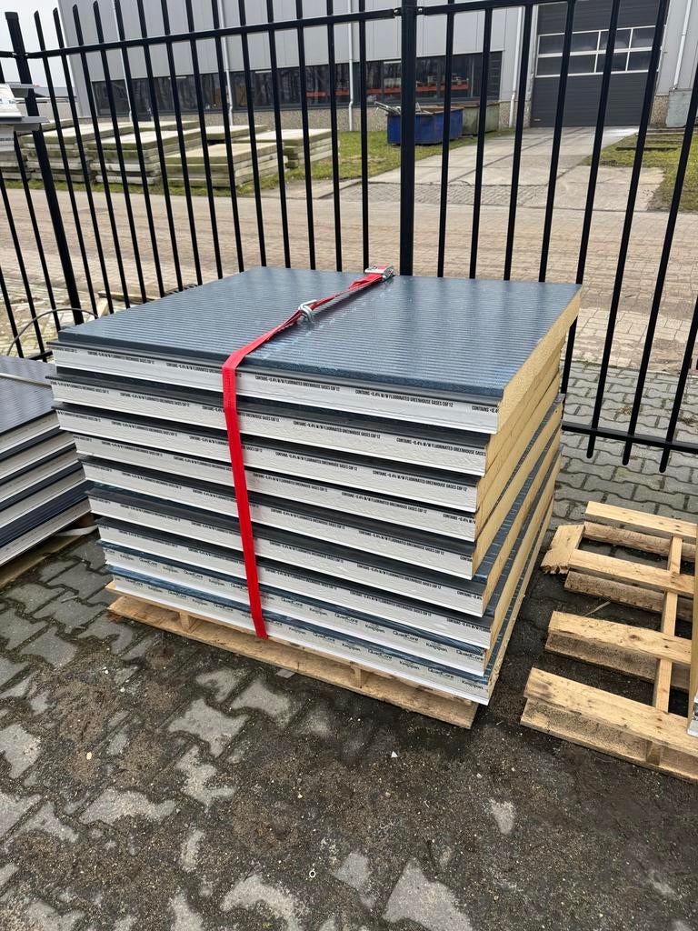 Nieuwe Kingspan QuadCore panelen 9cm - direct beschikbaar, 10 tot 15 m², Nieuw, Ophalen of Verzenden, Hardschuim (Pir)