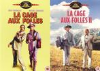 La Cage aux Folles (1978) + La Cage aux Folles 2 (1980) DVD, Alle leeftijden, Ophalen of Verzenden, Zo goed als nieuw, Frankrijk
