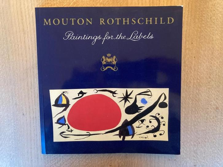Chateau Mouton Rothschild Painting of the Labels, Verzamelen, Wijnen, Zo goed als nieuw, Overige typen, Frankrijk, Ophalen of Verzenden