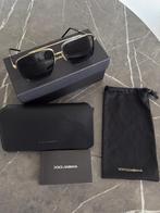Dolce & Gabbana Zonnebril Heren DG2220!, Overige merken, Zonnebril, Zwart, Ophalen of Verzenden