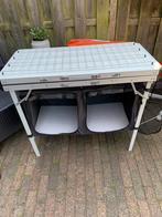 camping keuken kast, Caravans en Kamperen, Kampeermeubelen, Ophalen, Zo goed als nieuw, Campingkast