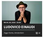 Twee tickets Ludovico Einaudi 6 juli 2026 - Ziggo Dome, Tickets en Kaartjes, Concerten | Klassiek, Twee personen, Juli