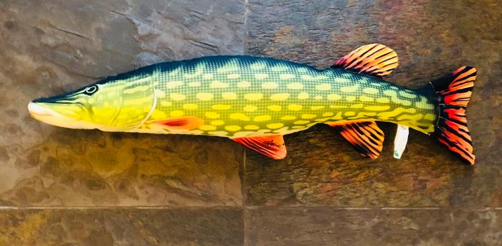 Gaby snoek knuffel, als nieuw, Kinderen en Baby's, Speelgoed | Knuffels en Pluche, Nieuw, Overige typen, Verzenden