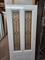 83x201,5cm binnendeur stomp glas in lood showmodel XB5, Doe-het-zelf en Verbouw, Deuren en Horren, Ophalen, Cando, 80 tot 100 cm