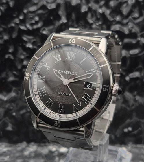Cartier Ronde Croisière de Cartier Ref. 3886  WSRN0003, Sieraden, Tassen en Uiterlijk, Horloges | Heren, Gebruikt, Polshorloge