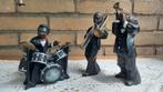 Drie beeldjes jazz muzikanten, Verzamelen, Beelden en Beeldjes, Ophalen of Verzenden, Zo goed als nieuw