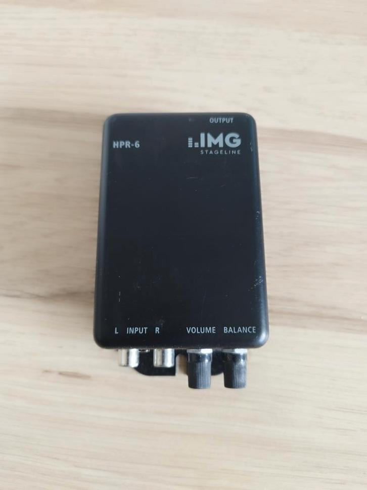 IMG Stageline HPR-6 Voorversterker, Audio, Tv en Foto, Versterkers en Receivers, Gebruikt, Stereo, Minder dan 60 watt, Overige merken