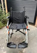 Lichtgewicht opvouwbare moderne rolstoel Excel G-Eco, Diversen, Rolstoelen, Ophalen, Inklapbaar, Zo goed als nieuw, Duwrolstoel