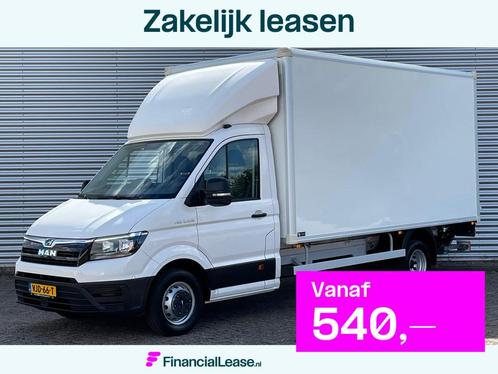MAN TGE 50 3.5T Bakwagen Dubbellucht Dhollandia Laadklep Nav, Auto's, Bestelauto's, Bedrijf, Lease, Financial lease, ABS, Achteruitrijcamera