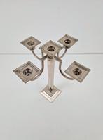 Fink KORINTHE verzilverde kandelaar metaal 5 armen, Huis en Inrichting, Woonaccessoires | Kandelaars en Kaarsen, Gebruikt, Overige kleuren