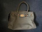 Prachtige grijs leren Michael Kors tas met rose goud details, Ophalen of Verzenden, Zo goed als nieuw, Grijs, Handtas