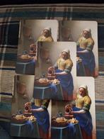 5x ansichtkaarten Het melkmeisje van Johannes Vermeer, Verzamelen, Ansichtkaarten | Themakaarten, Ongelopen, Ophalen of Verzenden