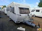Eriba Nova 495 GL ENKELE BEDDEN - COMPLEET, Caravans en Kamperen, Rondzit, Schokbreker, 5 tot 6 meter, Eriba