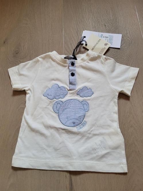 Nieuw shirtje van Monnalisa maat 62 twv 57 euro, Kinderen en Baby's, Babykleding | Maat 62, Nieuw, Jongetje, Shirtje of Longsleeve