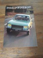 Peugeot 504 1977 20 pag., Verzenden, Zo goed als nieuw, Peugeot
