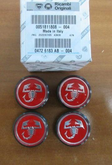 Abarth Wielnaafdoppen Set - Nieuw beschikbaar voor biedingen