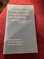 Spiegel van de engelse poëzie uit de gehele wereld /dichters, Boeken, Ophalen of Verzenden, Zo goed als nieuw