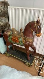 Houten paard, Ophalen, Gebruikt