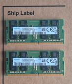 Samsung 32GB DDR4 SODIMM 3200Mhz (2x 16GB) Werkgeheugen, 32 GB, 3200Mhz, DDR4, Ophalen of Verzenden
