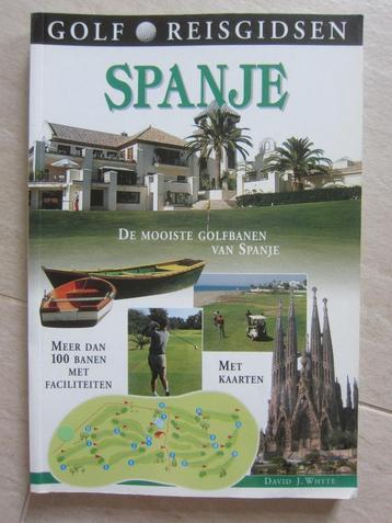 boek golf Reisgidsen SPANJE de mooiste banen beschreven 