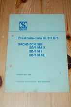 Sachs 50 /1 onderdelenboek uitgave maart 1969, Ophalen of Verzenden