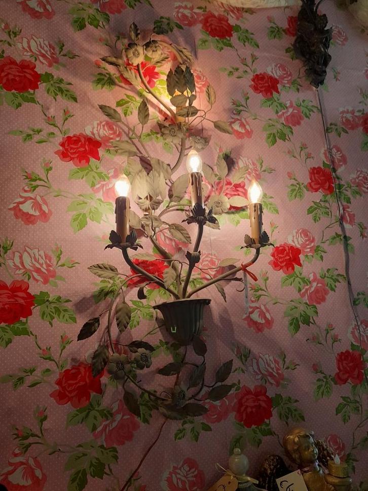 Grote Franse wand lamp, Huis en Inrichting, Lampen | Wandlampen, Zo goed als nieuw, Ophalen of Verzenden
