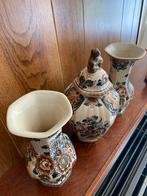 Flora Keramiek Delfts Polychroom Set, Antiek en Kunst, Ophalen
