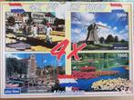 Puzzelbox 3 x 1000 stukjes: Nederland, Hobby en Vrije tijd, Denksport en Puzzels, Ophalen of Verzenden, 500 t/m 1500 stukjes, Gebruikt