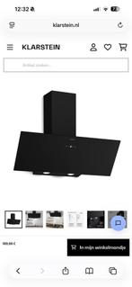 Afzuigkap 90cm zwart, Witgoed en Apparatuur, Afzuigkappen, Ophalen, Wandschouwkap, Zo goed als nieuw, Vrijstaand