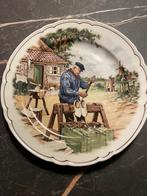 1 wandbord Klompenmaker van Royal Schwabap, Antiek en Kunst, Antiek | Wandborden en Tegels, Ophalen