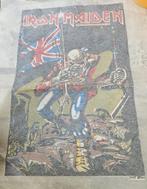Iron Maiden vintage strijk sticker, Ophalen of Verzenden, Zo goed als nieuw
